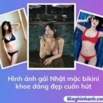 Hình ảnh gái Nhật mặc bikini gợi cảm, lôi cuốn