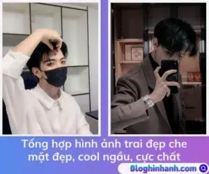 Tổng hợp hình ảnh trai đẹp che mặt cực ngầu, cuốn hút
