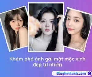 Top hình ảnh gái mặt mộc xinh đẹp tự nhiên