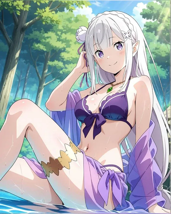 Hình nền anime sexy ấn tượng