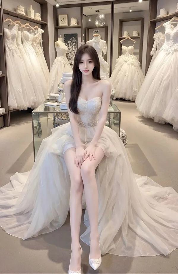 Ảnh gái đẹp cuốn hút mặc váy ngắn