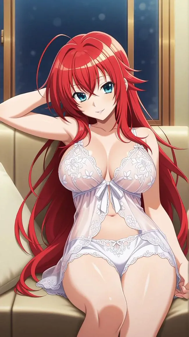 Thiếu nữ anime đẹp huyền ảo lay động