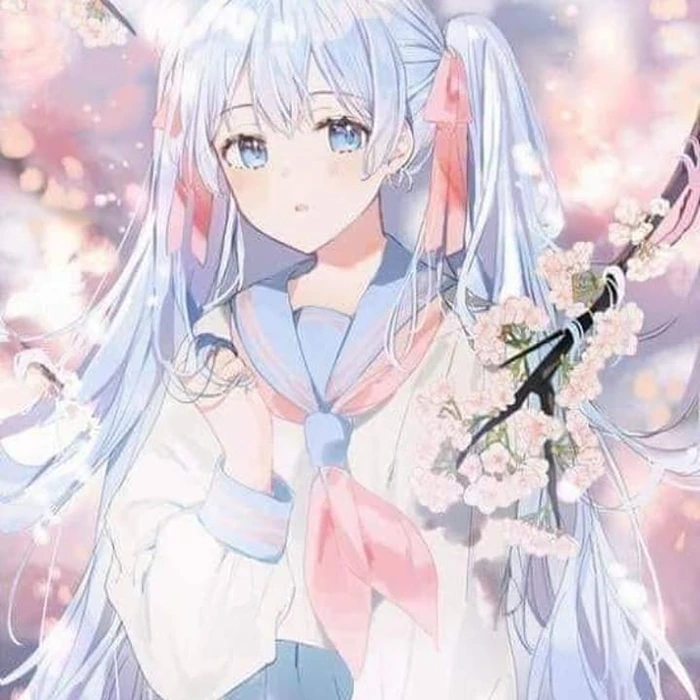 Anime đáng yêu, mắt long lanh