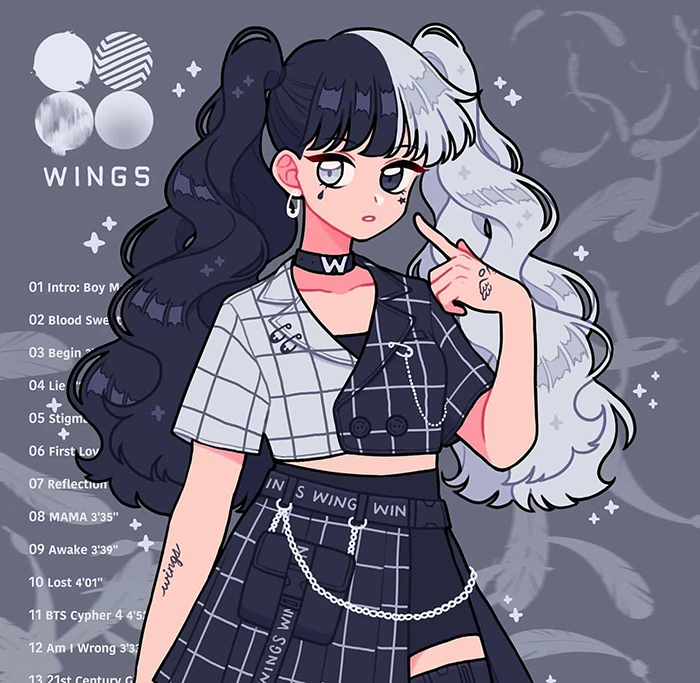 Ảnh dễ thương anime ngộ nghĩnh, đáng yêu