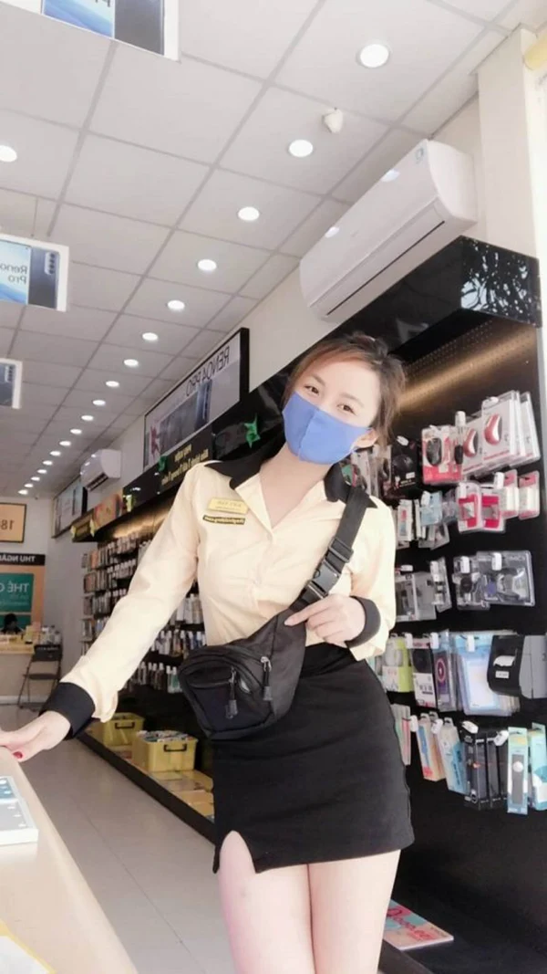 Ảnh gái xinh tgdd ánh nhìn dịu dàng