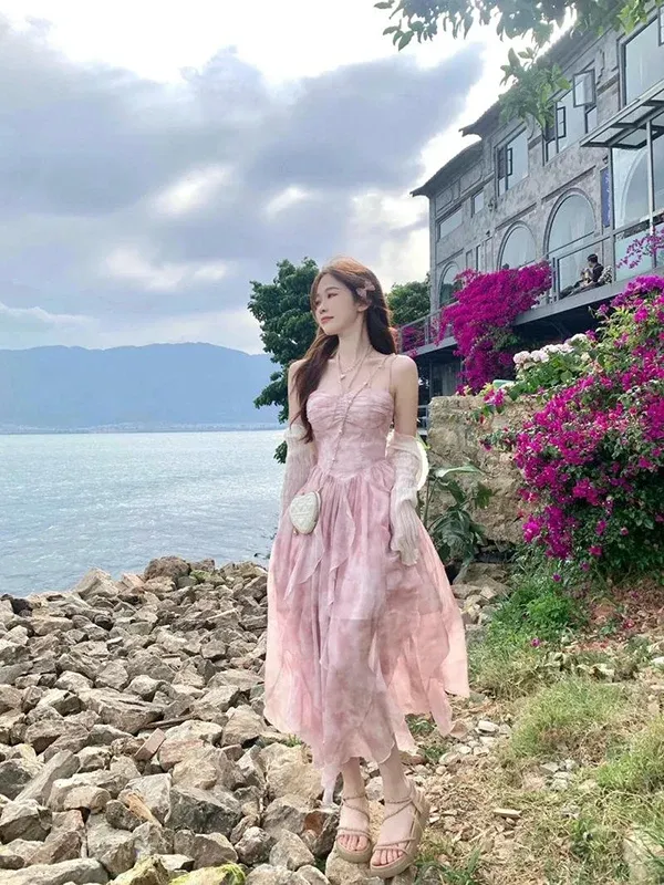 Tải ảnh hot girl diện váy pastel khoe thần thái