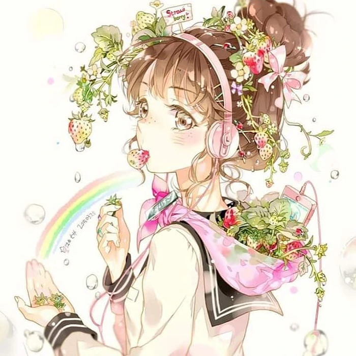 Ảnh anime dễ thương chuẩn chất lượng