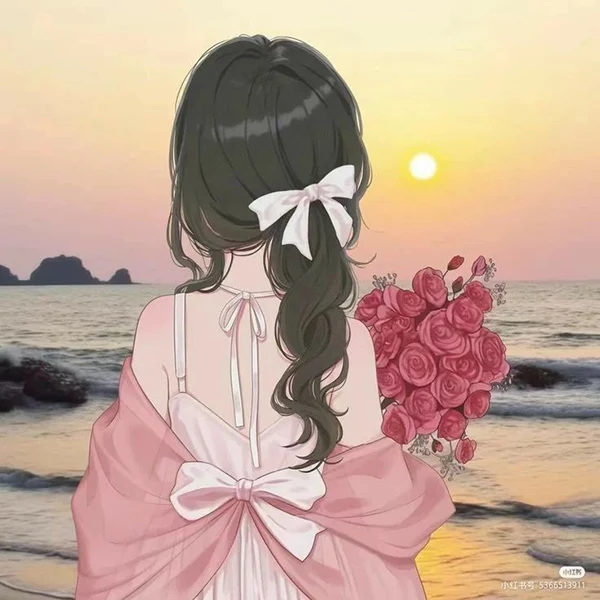 Hình ảnh gái cute ngược sáng rất nên thơ