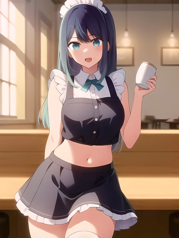 ảnh anime hầu gái