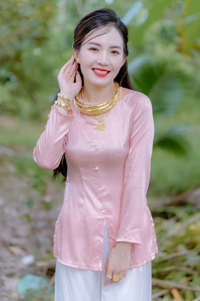 ảnh gái quê giản dị