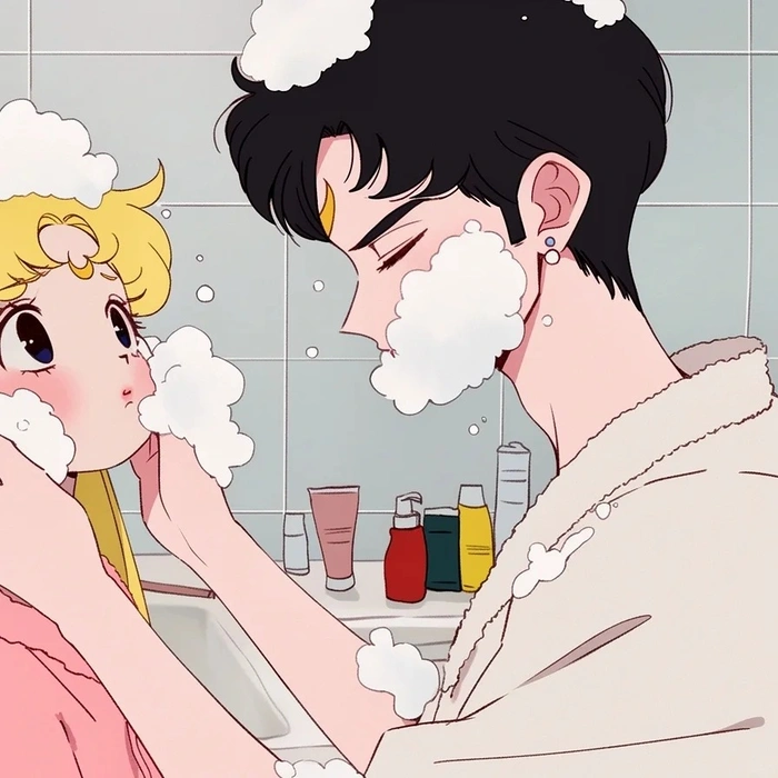 ảnh anime cặp