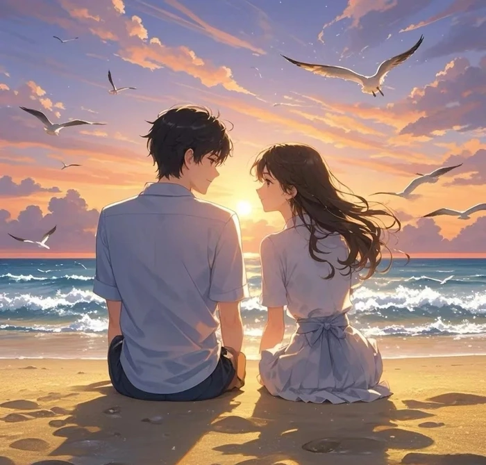 anh anime đôi