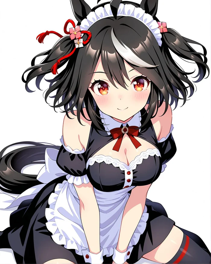 Xem ảnh anime hầu gái phong cách chibi siêu đáng yêu
