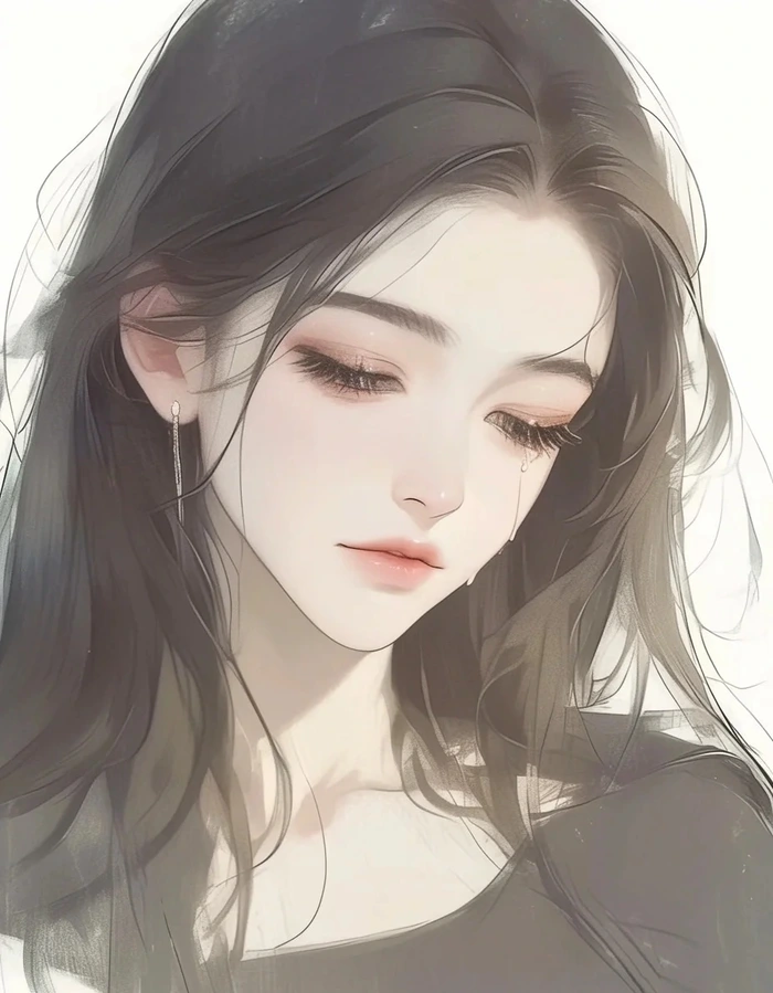 avatar anime buồn