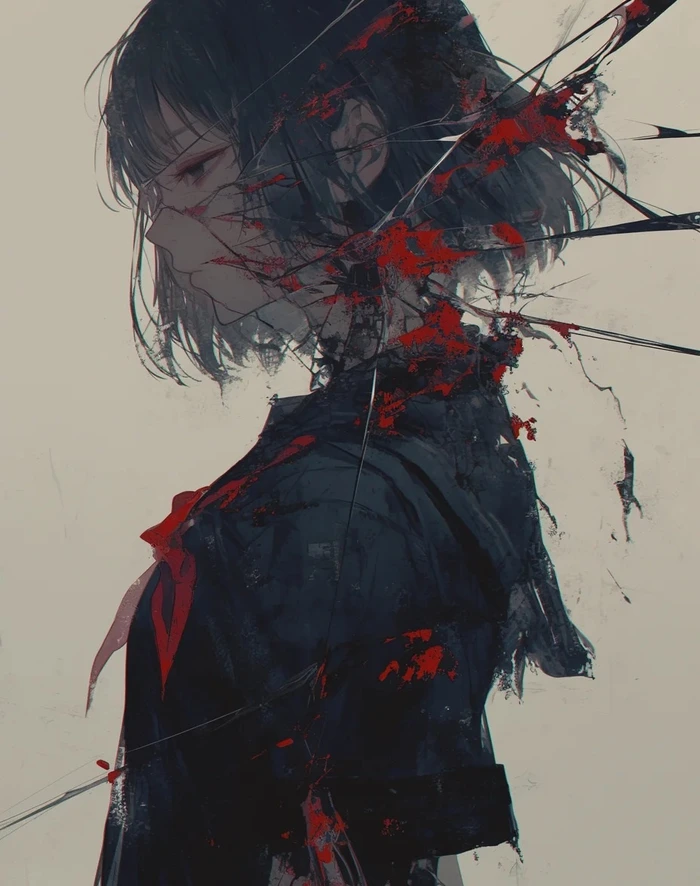 anime buồn cô đơn