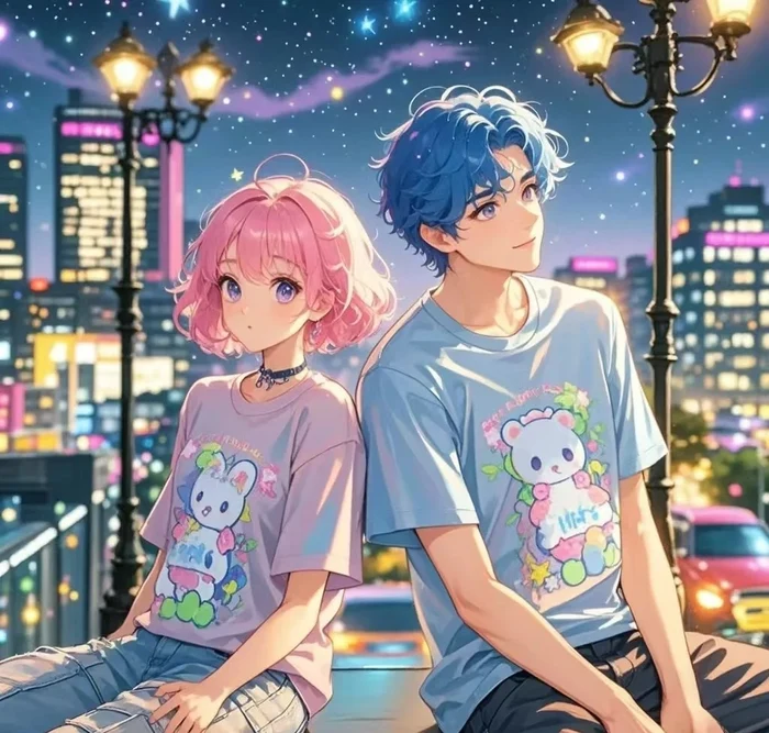 hình anime cặp đôi