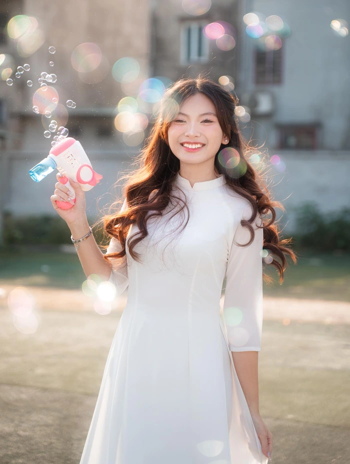 Hình ảnh gái xinh cấp 3 đẹp tự nhiên và rạng rỡ