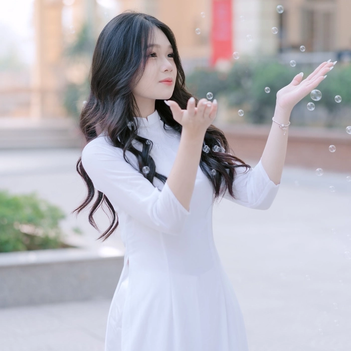 Ảnh gái xinh cấp 3 hút hồn với vẻ đẹp tuổi học trò