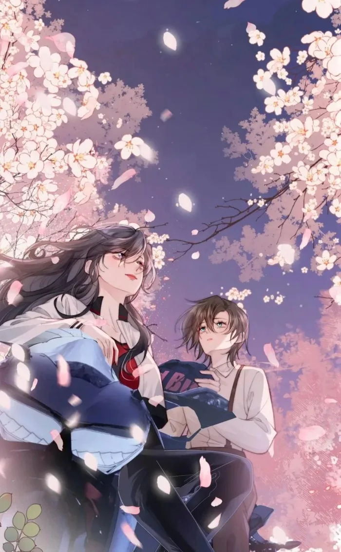 Hình avatar anime bách hợp nhẹ nhàng, phù hợp cá nhân