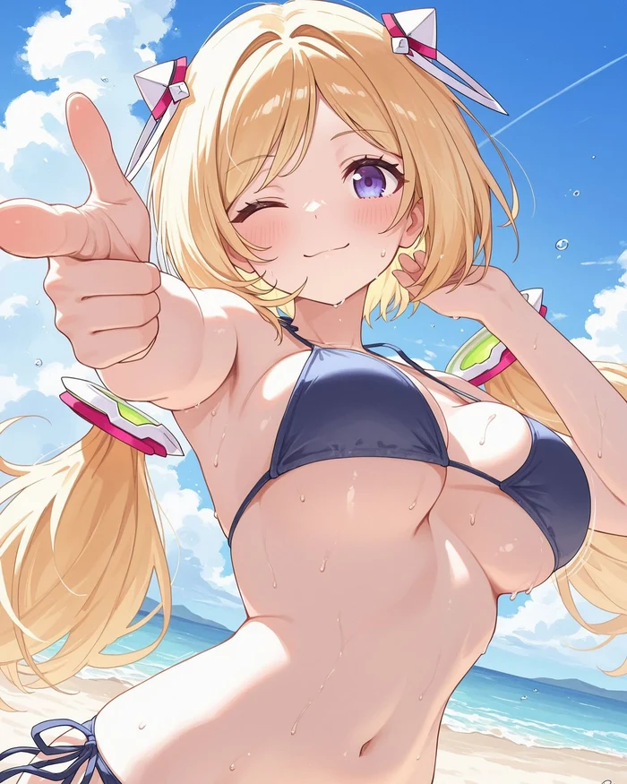 Tải hình anime bikini làm hình nền
