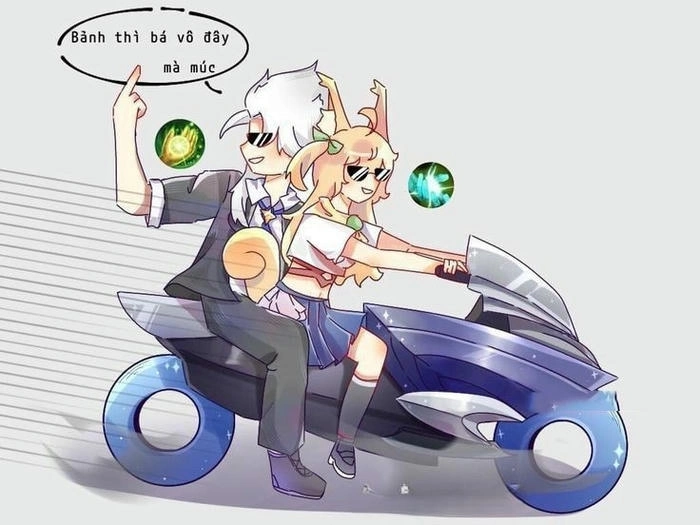 Ảnh anime hài dễ thương và vui nhộn