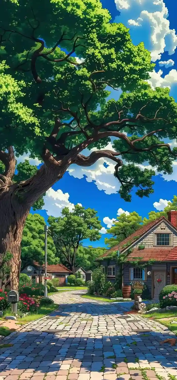Bộ hình ảnh anime bầu trời đẹp mắt