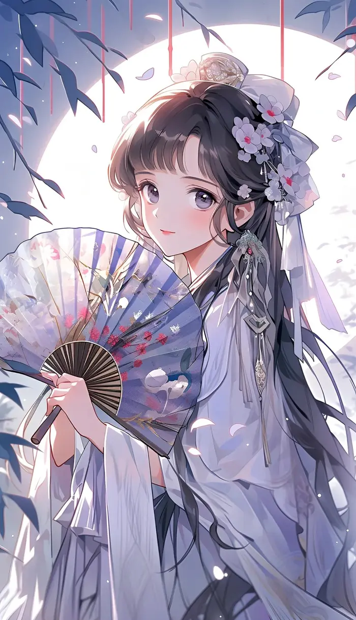 Bộ hình ảnh anime cổ trang dễ thương và ngọt ngào