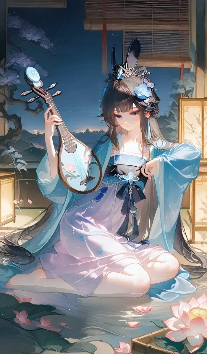 Chụp hình ảnh anime cổ trang sắc nét và nghệ thuật