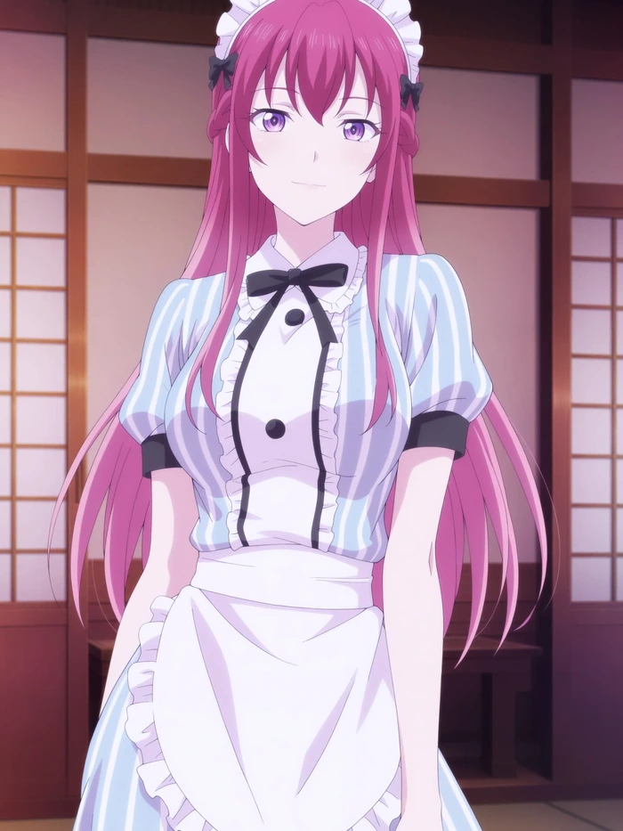 Loạt hình ảnh anime hầu gái trong các tư thế đẹp