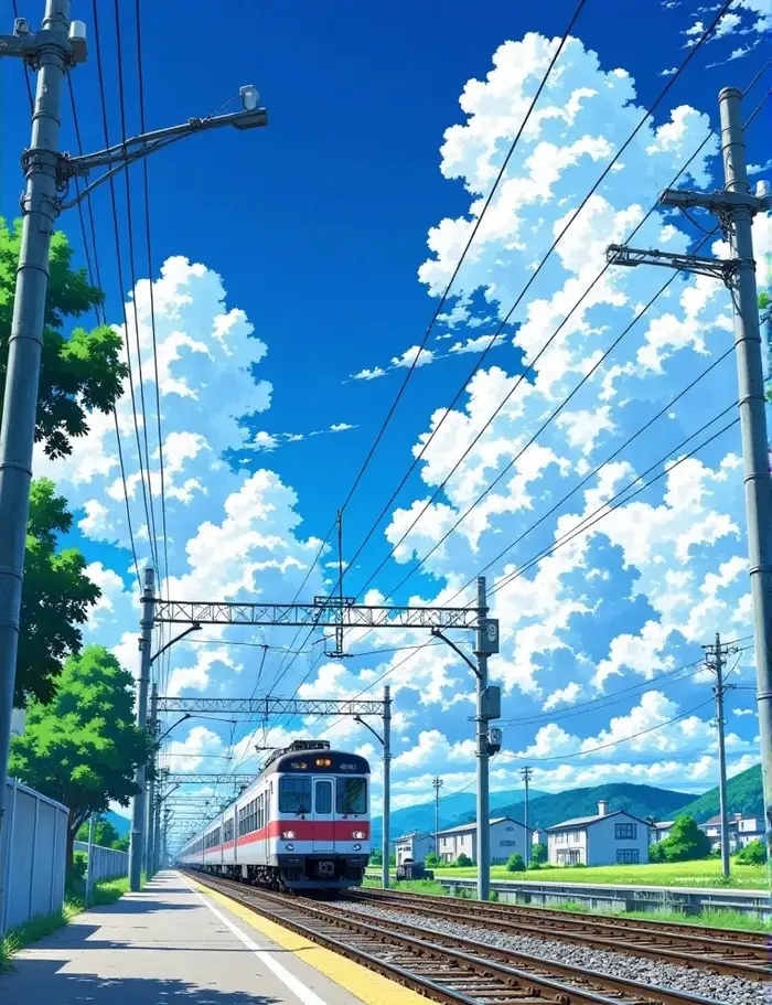 Bộ sưu tập ảnh anime bầu trời lãng mạn