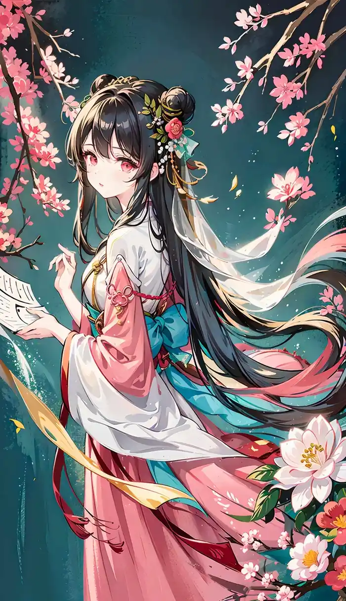Bộ ảnh anime cổ trang đẹp và dễ thương