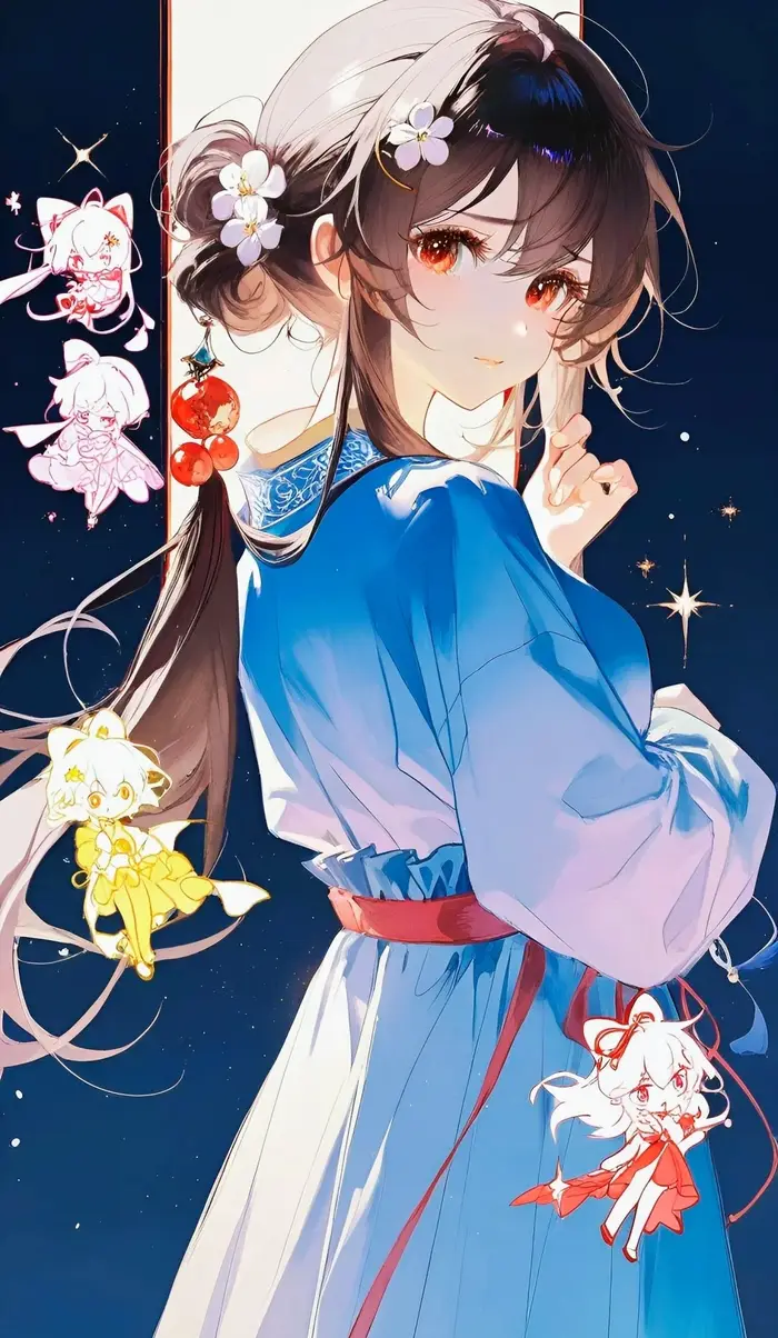 Xem hình ảnh anime cổ trang với các nhân vật ấn tượng