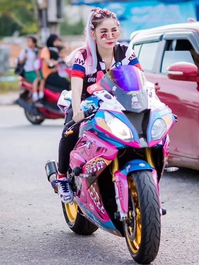 Bộ 200+ hình ảnh gái ngồi xe độ cực kỳ cool ngầu và các tính