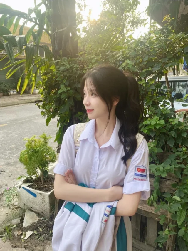 Trọn bộ 140 ảnh gái xinh lớp 8 đẹp, đáng yêu, quyến rũ nhất