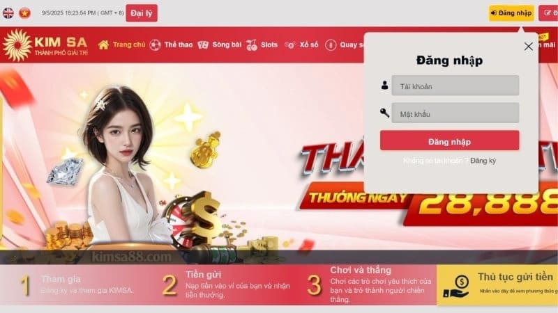 Mẹo Đăng Ký KimSa Luôn Thành Công
