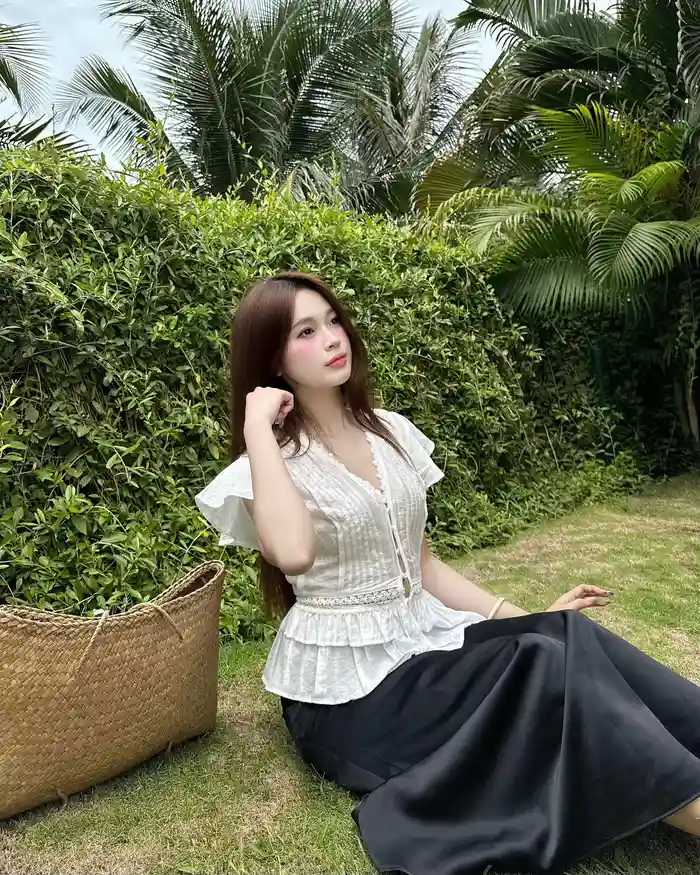 Ảnh gái xinh 2k8 với kiểu tóc xinh