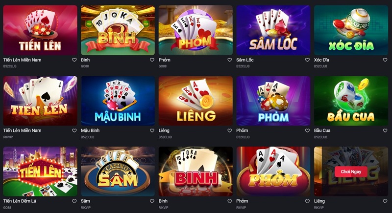 Game bài VNZ6 - Trải nghiệm sòng bài trực tuyến hấp dẫn nhất