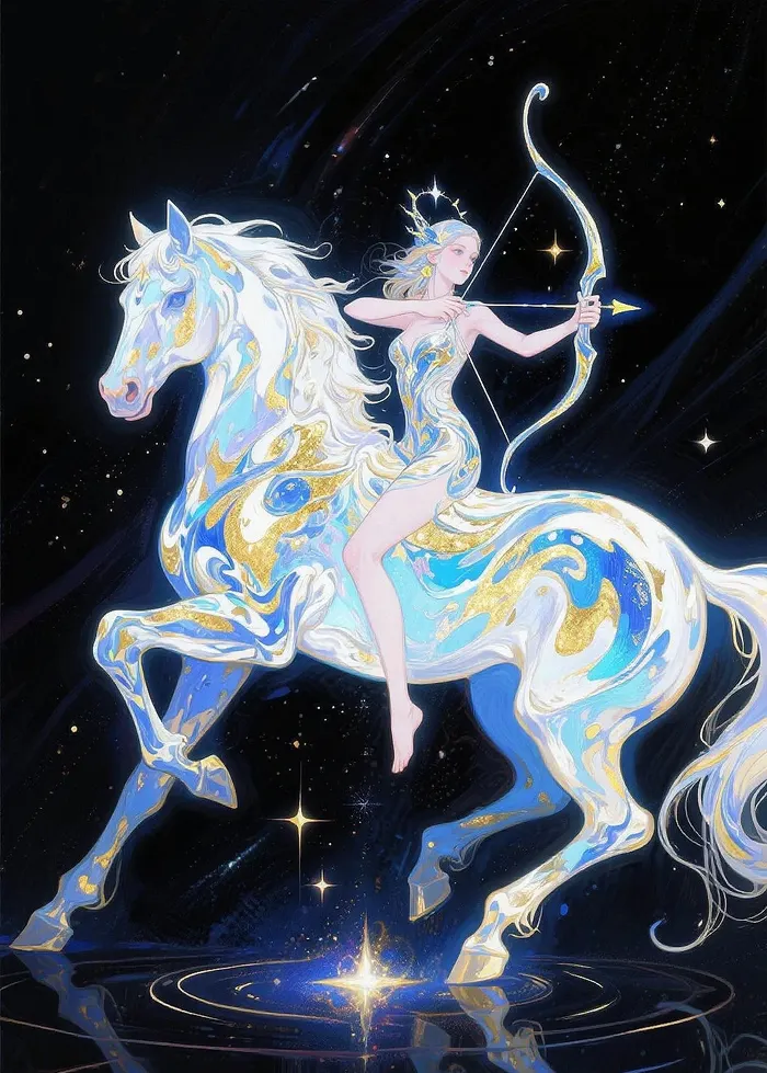 Hình ảnh 12 cung hoàng đạo anime với màu sắc tươi sáng