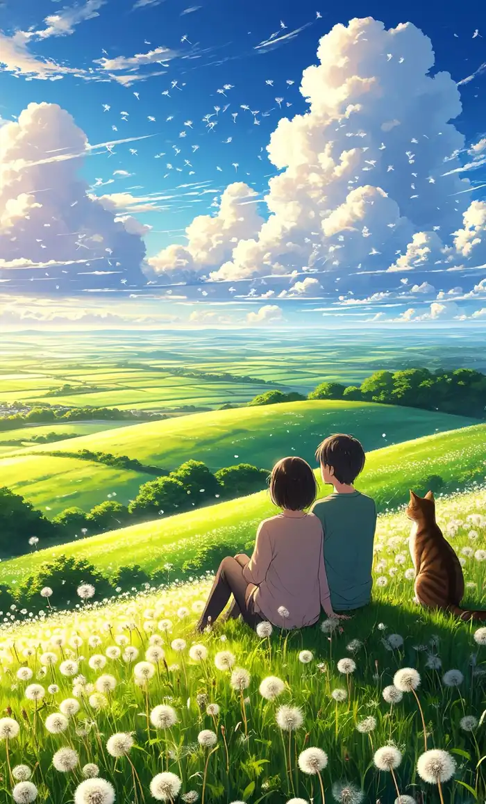 Loạt ảnh anime bầu trời đẹp mắt