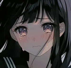 anime đeo mặt nạ buồn