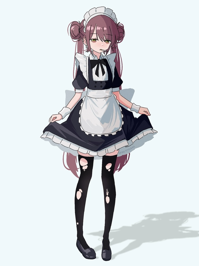 Những hình ảnh anime cô hầu gái dễ thương nhất