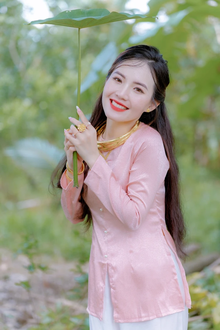 Album hình ảnh gái quê mang phong cách chân chất