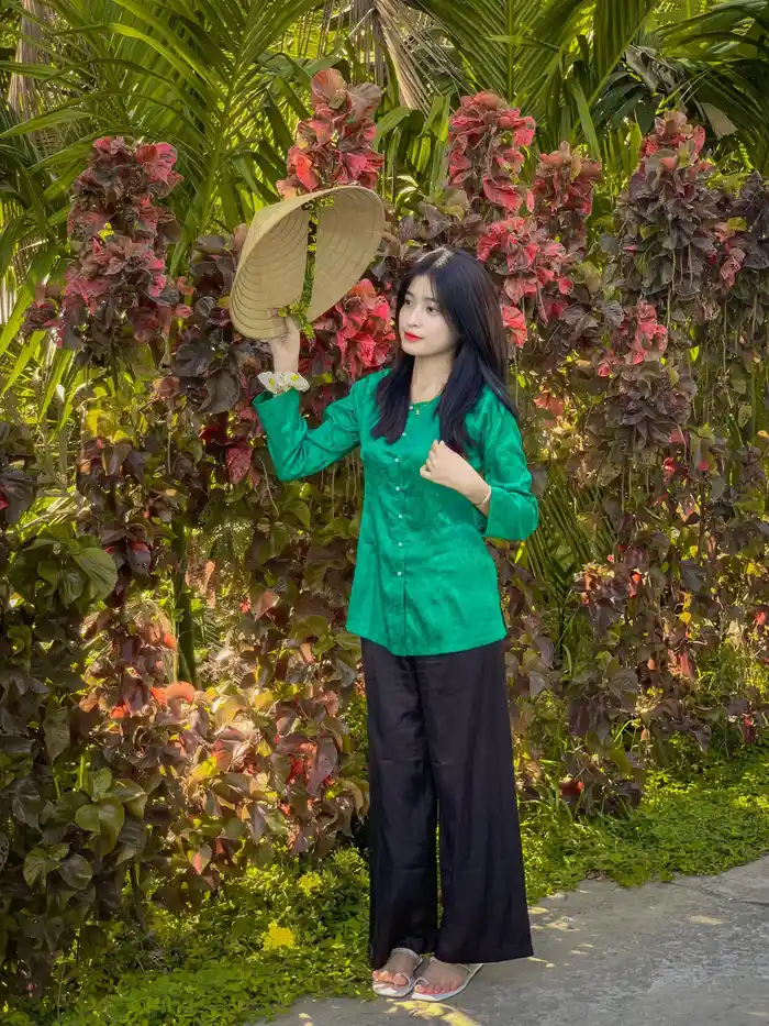 Loạt hình ảnh gái quê mang lại cảm giác bình yên