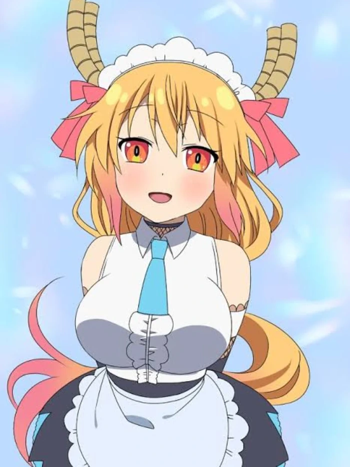 Ngắm hình anime nữ hầu gái đáng yêu tràn đầy sức sống