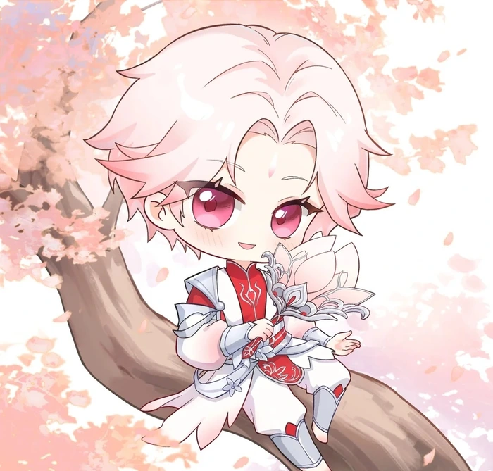 Chụp hình ảnh anime chibi với tạo hình đáng yêu