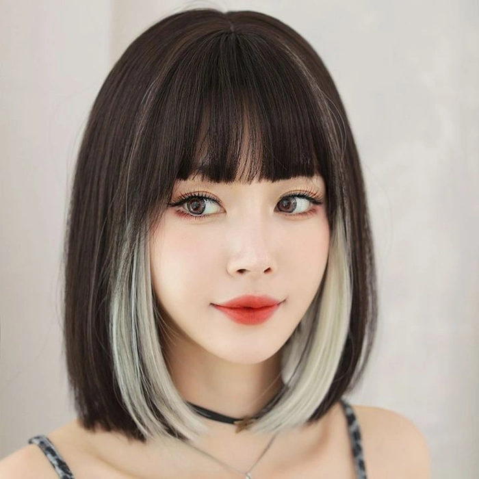Bộ ảnh gái xinh tóc ngang vai 2k3 vẻ đẹp tươi sáng