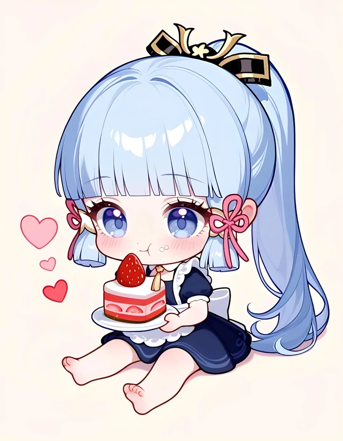 Bộ ảnh anime chibi dễ thương, sinh động