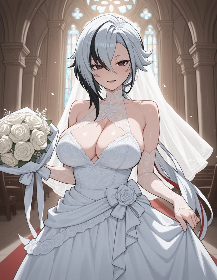 Loạt hình ảnh anime girl tóc trắng mang tính nghệ thuật cao