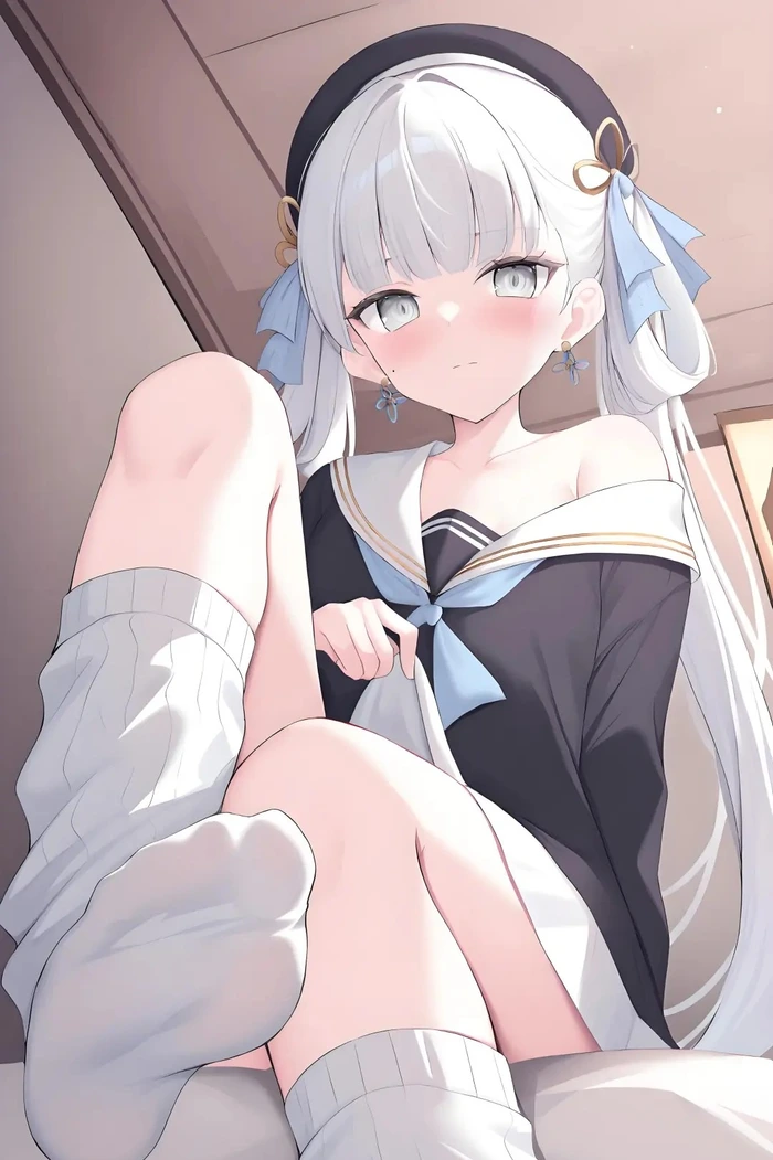 Bộ sưu tập hình ảnh anime girl tóc trắng chuẩn thẩm mỹ