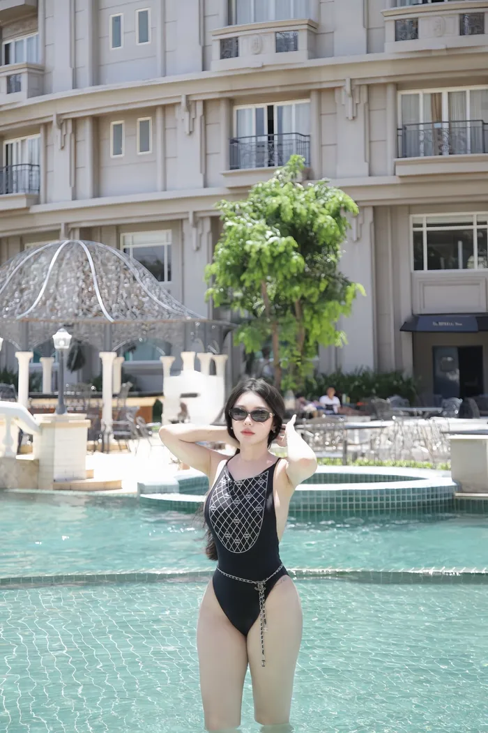 hình avatar Trần Minh Thiên Di bikini gợi cảm